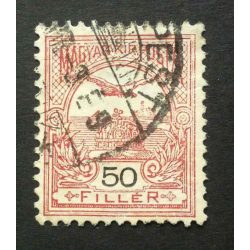 Hungary 1904 TURUL 50 F. perf. 12 : 11 3/4 (BUDA)PEST used
