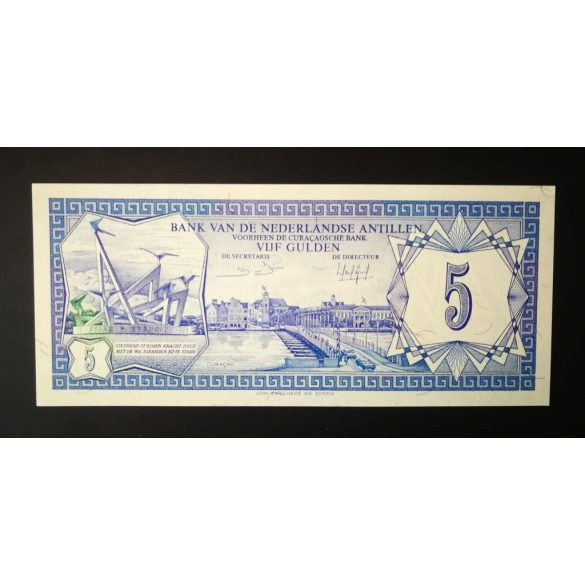 Netherlands Antilles 5 Gulden 1984 UNC