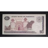 Pakistan 50 Rupees 1986 Unc