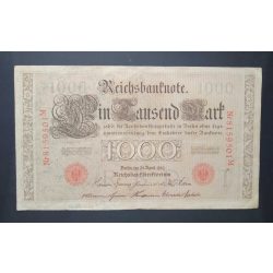 Németország 1000 Mark 1910 VF