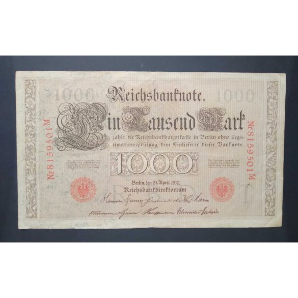 Germany 1000 Mark 1910 VF