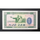 Albania 1 Lek 1976 UNC