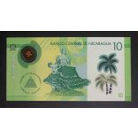 Nicaragua 10 Cordobas 2014 UNC