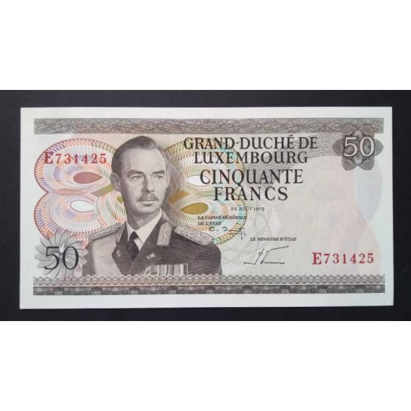 Luxemburg 50 Francs 1972 Unc-