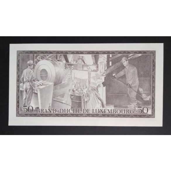 Luxembourg 50 Francs 1972 Unc-