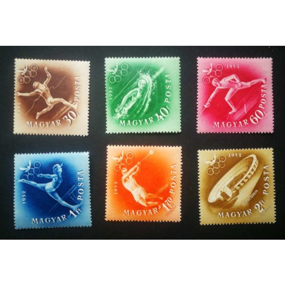 Hungary 1952 Olympics Helsinki ** MNH