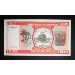 Mauritania 1000 Ouguiya 1981 UNC 