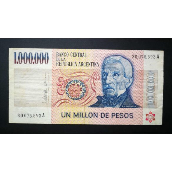 Argentina 1 millió Pesos 1981 F+