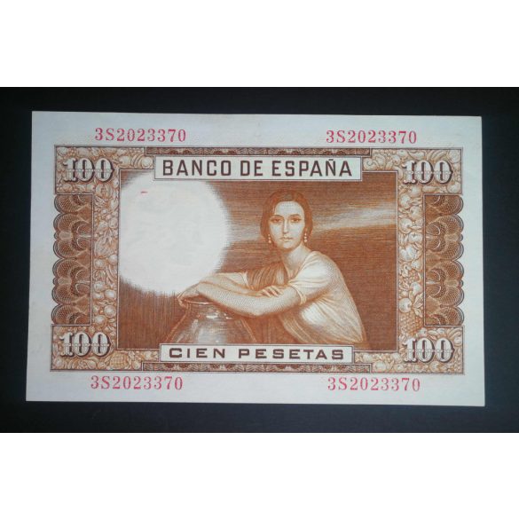 Spain 100 Pesetas 1953 UNC-