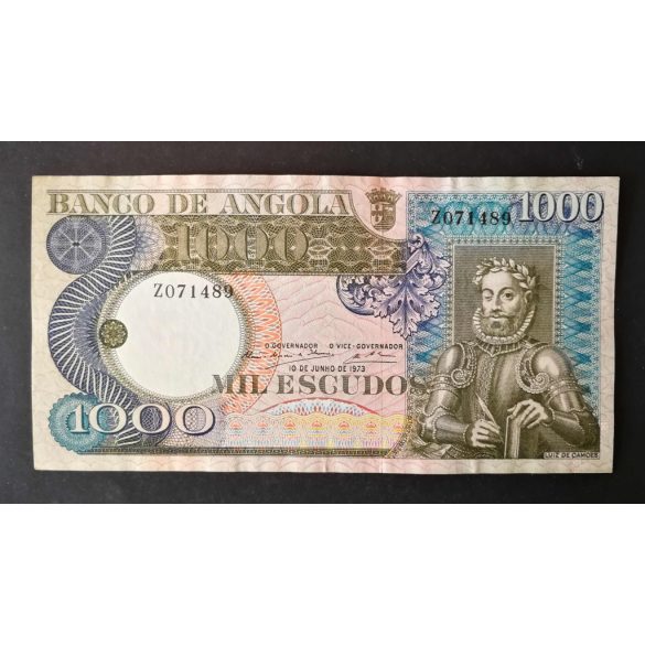 Angola 1000 Kwanzas 1973 XF