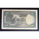 Rodézia 10 Dollars 1972 F