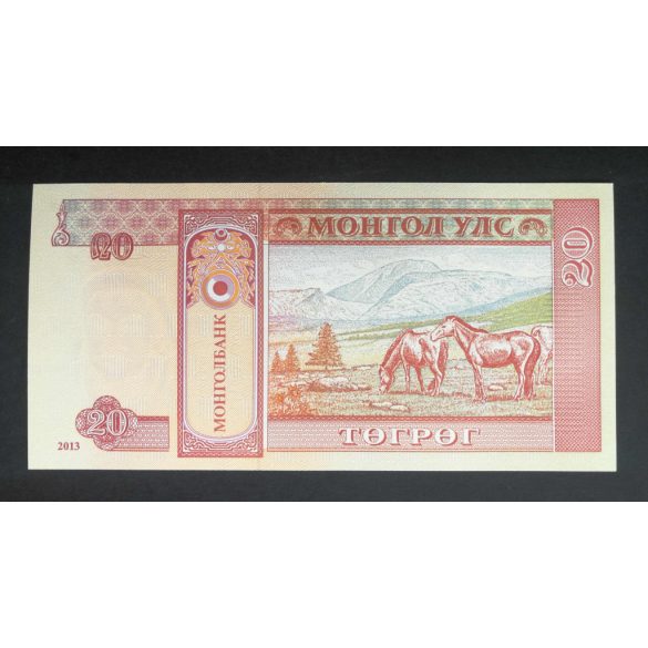 Mongolia 20 Tugrik 2013 Unc