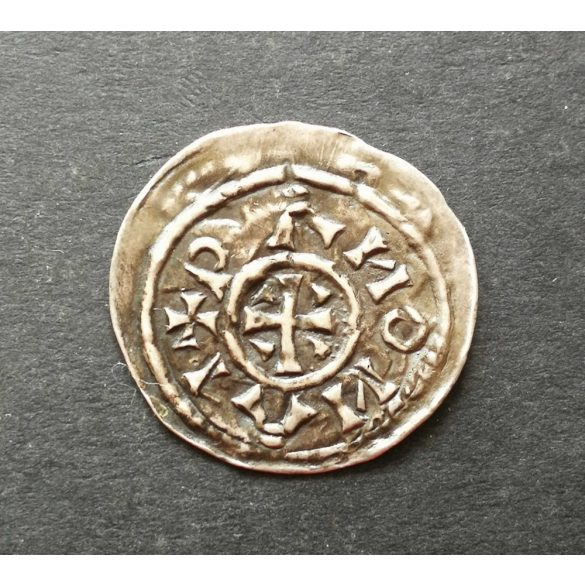 Magyarország I. Géza herceg (1064-1074) Dénár EH12 gXF ezüst