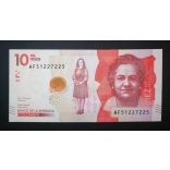 Kolumbia 10000 Pesos 2018 UNC-