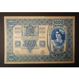 Ausztria-Magyarország 1000 Korona 1902/19 AUNC-