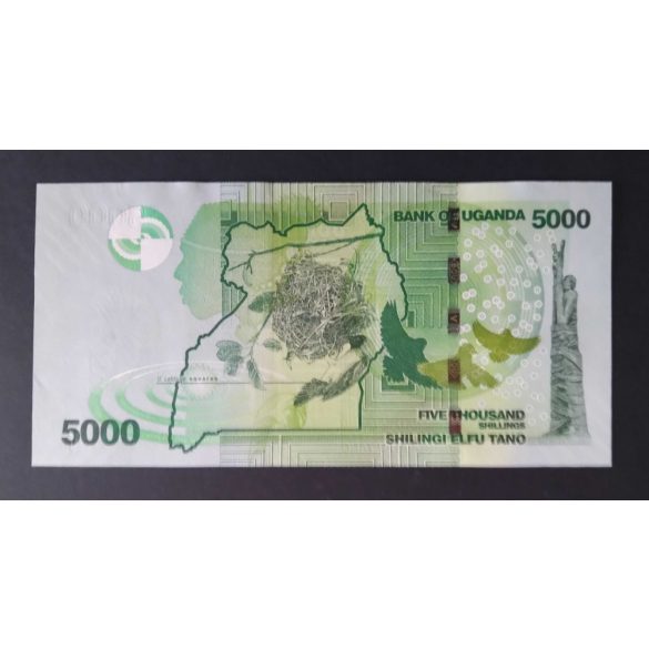  Uganda 5000 Shillings 2019 UNC