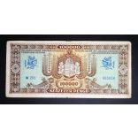 Hungary 100000 Pengő 1945 F