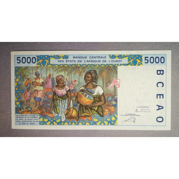 Nyugat-afrikai Államok Szenegál 5000 Francs 2002 Unc