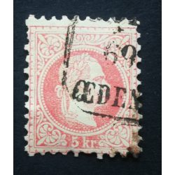   Magyarország 1867 Könyvnyomat 5 kr (SOPRON) / OEDEN(BURG) B3.16 Gudlin 50 G3