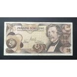 Ausztria 20 Schilling 1967 F