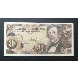 Ausztria 20 Schilling 1967 F