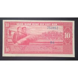 South Vietnam 10 Dong 1962 Unc-