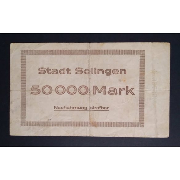 Germany 50000 Mark 1923 F Solingen