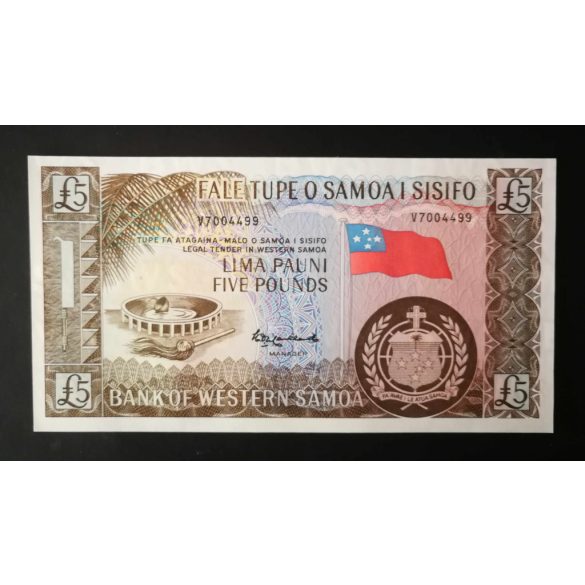 Western Samoa 5 Pounds 2020 UNC commemorative