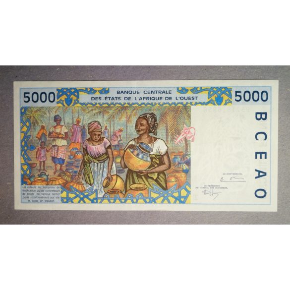 West African States Togo 5000 Francs 1995 Unc-