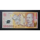 Románia 100000 Lei 2001 F