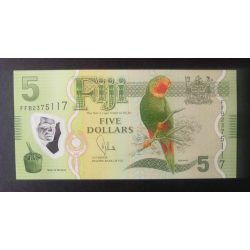 Fiji 5 Dollars 2012 Unc