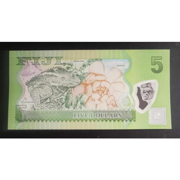 Fiji 5 Dollars 2012 Unc