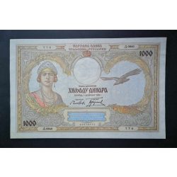 Jugoszlávia 1000 Dinara 1931 Unc-
