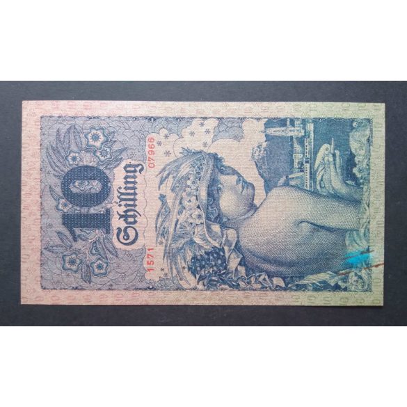 Ausztria 10 Schilling 1927 VF+