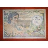 Tunisia 1000 Francs 1946 VG