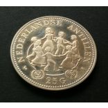 Netherlands Antilles 25 Gulden 1979 Proof 27.4 g silver