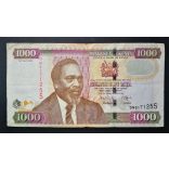 Kenya 1000 Shillings 2010 F