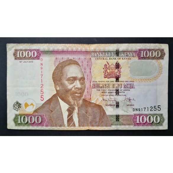 Kenya 1000 Shillings 2010 F
