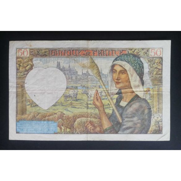 France 50 Francs 1941 F-