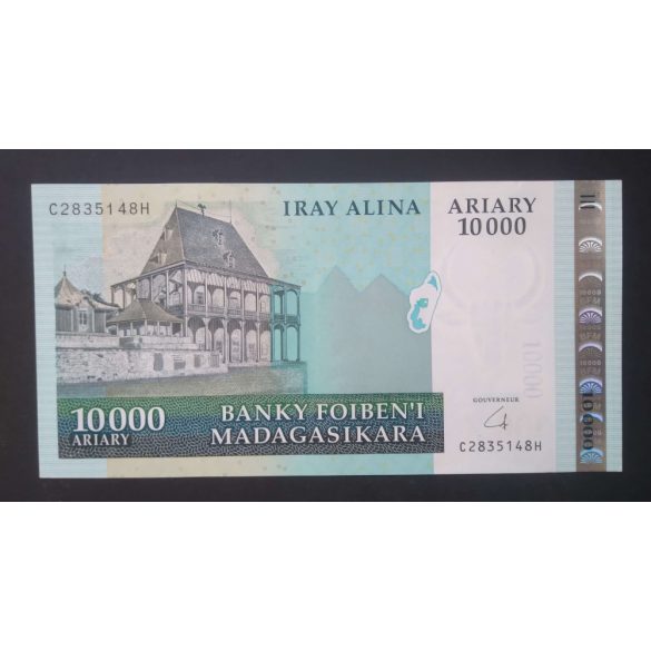 Madagascar 10000 Ariary 2008 P-92b UNC