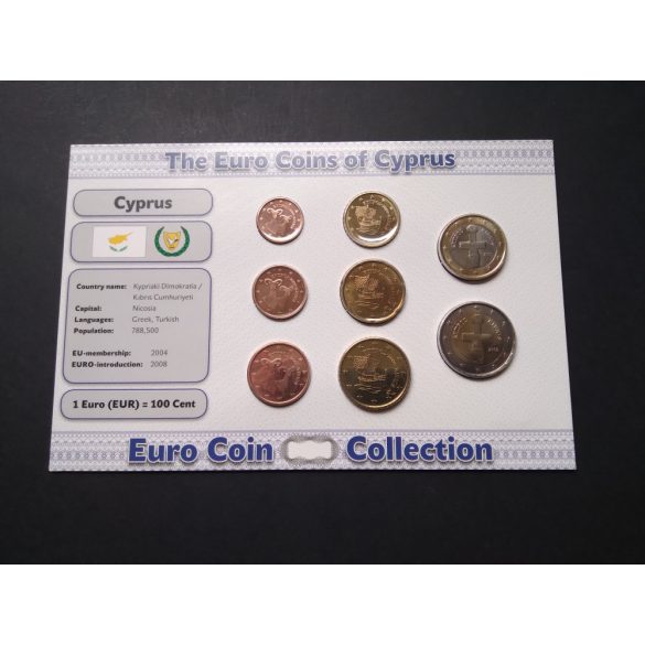 EU Euro set Unc Cyprus