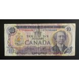 Canada 10 Dollars 1971 F 