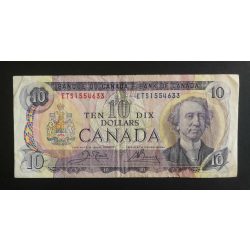 Canada 10 Dollars 1971 F 