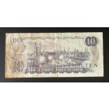 Canada 10 Dollars 1971 F 