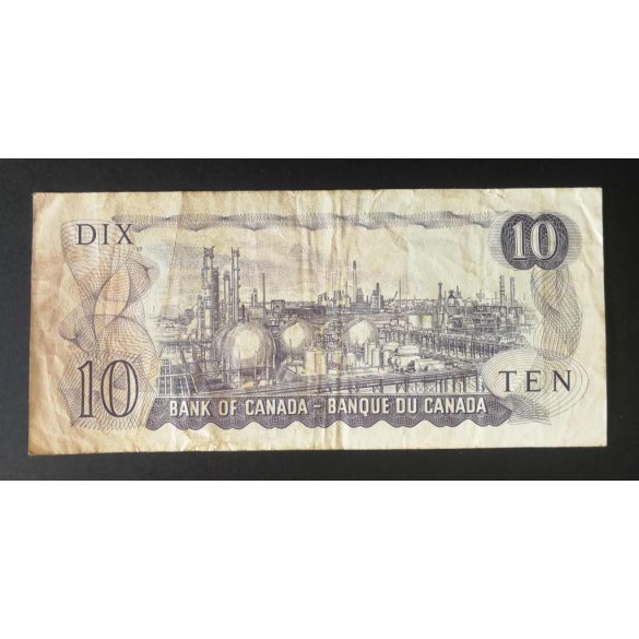 Canada 10 Dollars 1971 F 