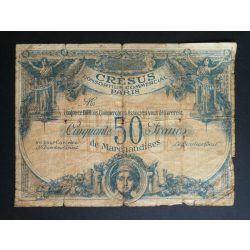 Franciaország 50 Francs de Marchandises 1914 G+