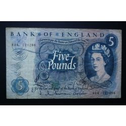 Anglia 5 Pounds 1963 P-375a F