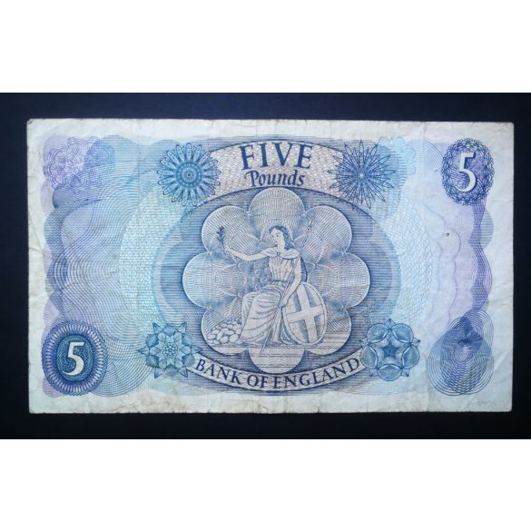 Anglia 5 Pounds 1963 P-375a F