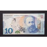 Georgia 10 Lari 2019 Unc 