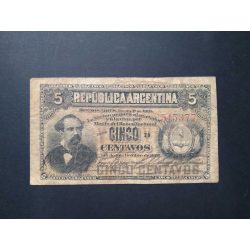 Argentina 5 Centavos 1883 VG+